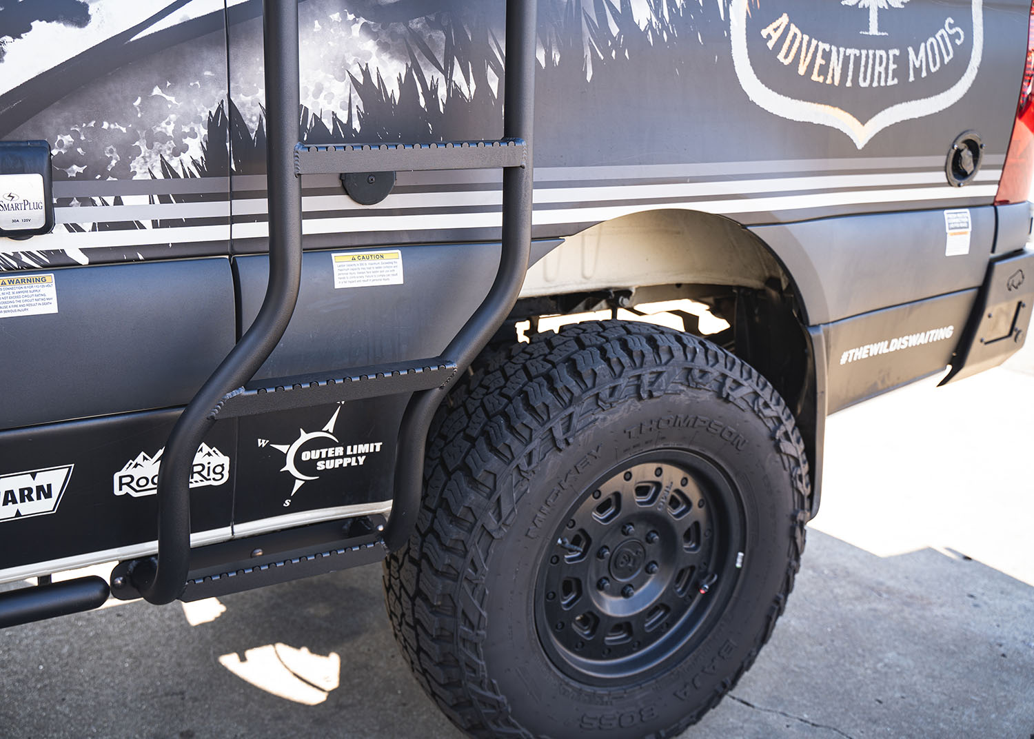 Mercedes Sprinter Chicane Side Ladder