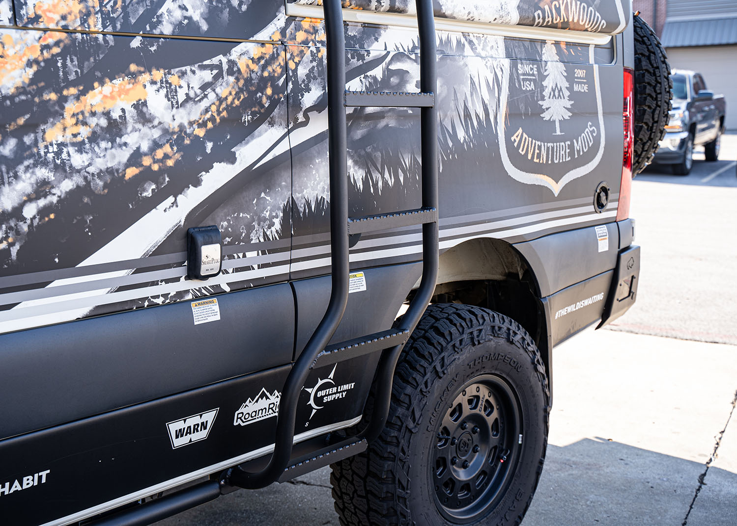 Mercedes Sprinter Chicane Side Ladder