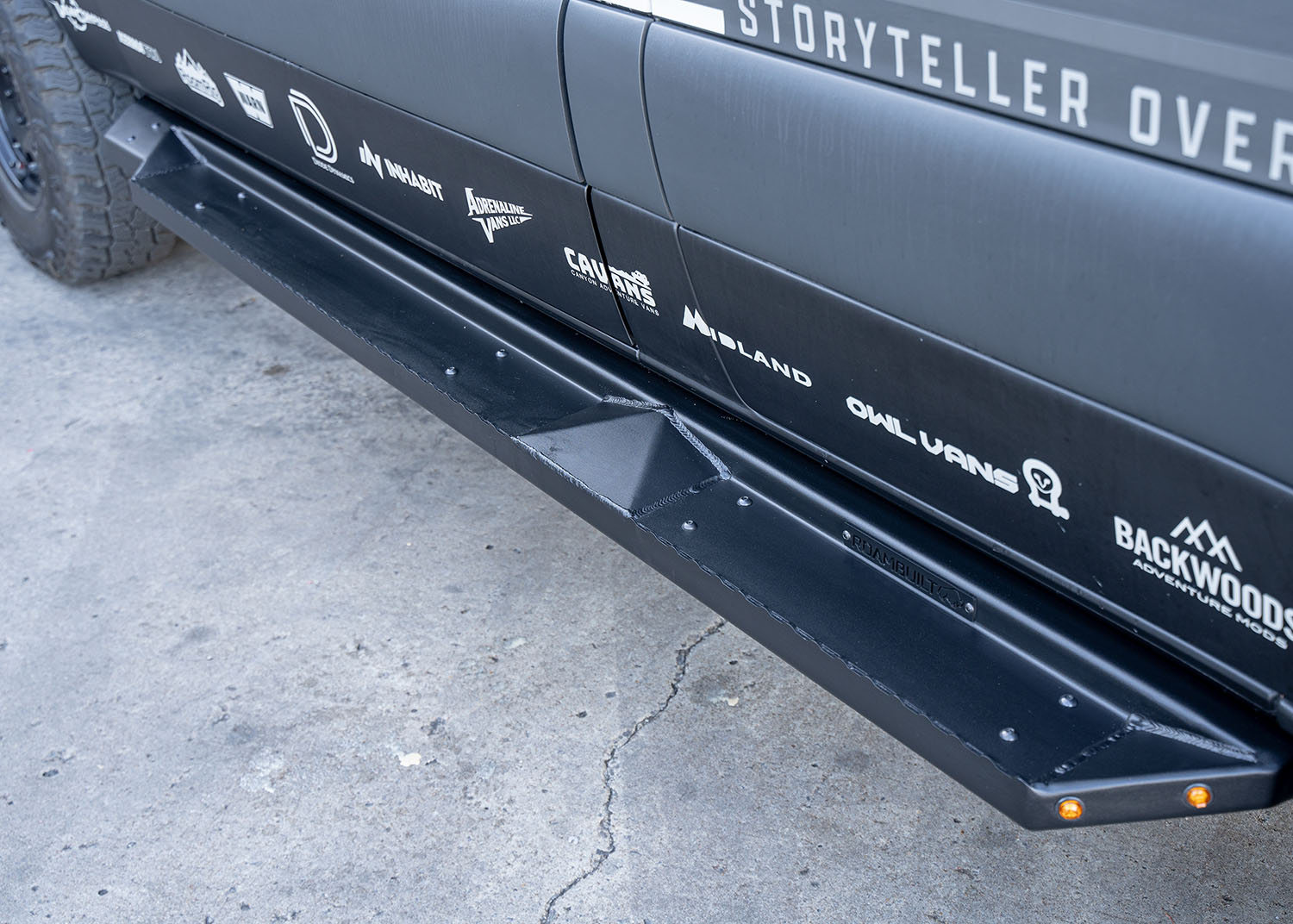 Mercedes Sprinter Side Steps - Flat Version (Driver Side)