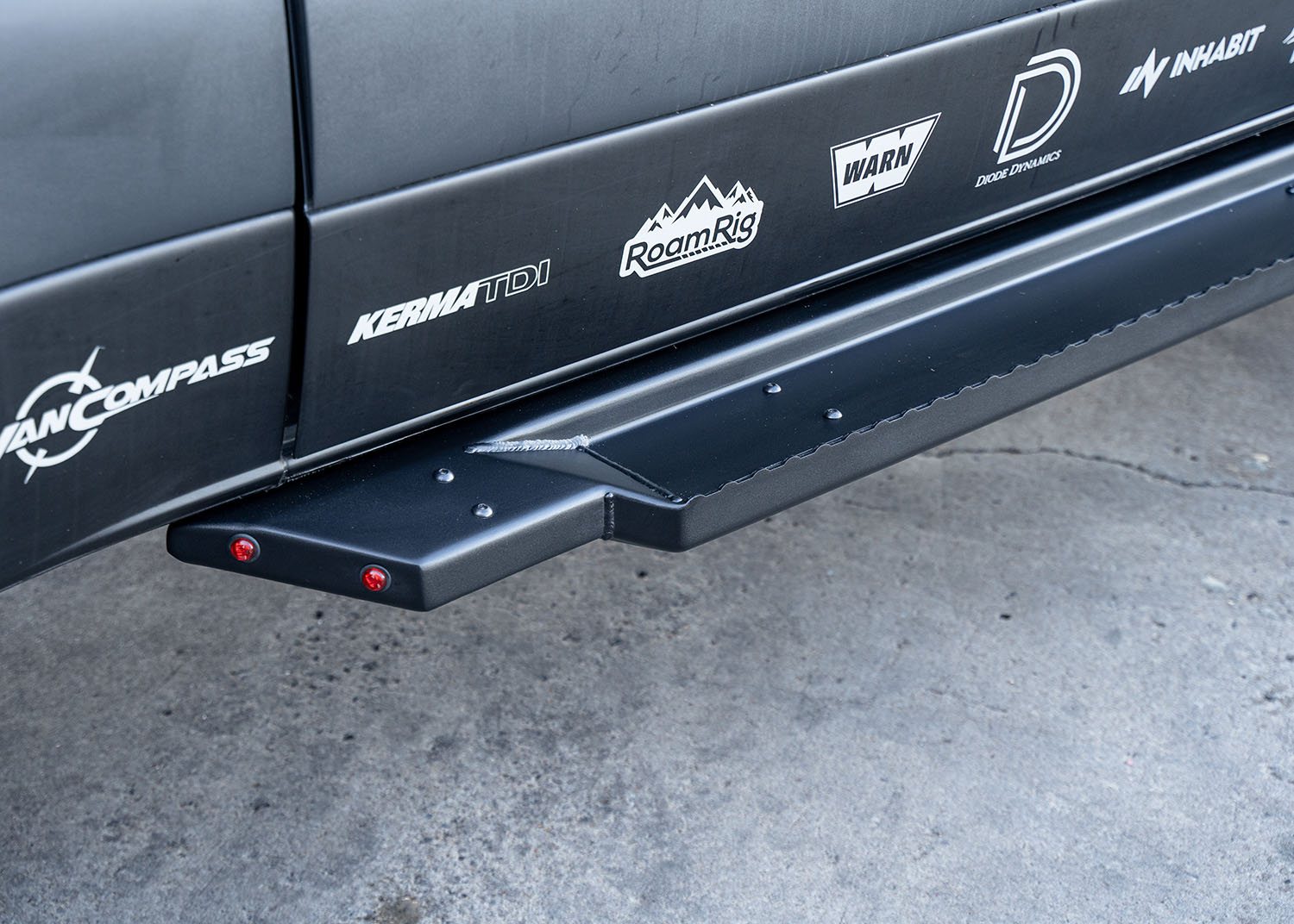 Mercedes Sprinter Side Steps - Flat Version (Driver Side)