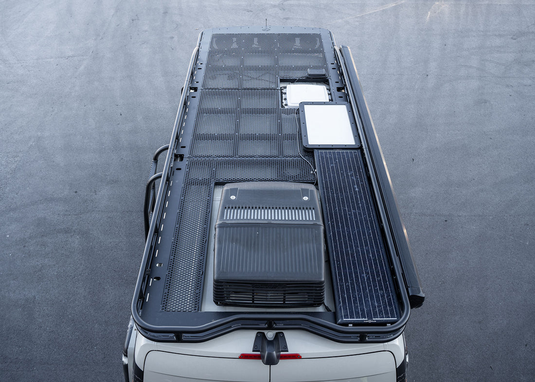 Safari 2.0 Roof Rack for Mercedes Sprinter (2007+) – Modular Aluminum