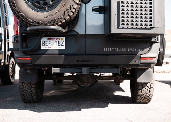 ROAMBUILT high Clearance rear bumper integrated to look like the stock bumper